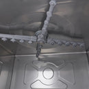 MAXIMA Gastro Geschirrspüler-Unterbau - 50 x 50 cm - mit Spülenhilfepumpe - Digital Anzeige - 400 V