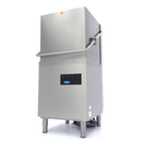 MAXIMA Haubenspülmaschine - 50x50cm - mit Abfluss-, Spül- und Seifenpumpen - 400V