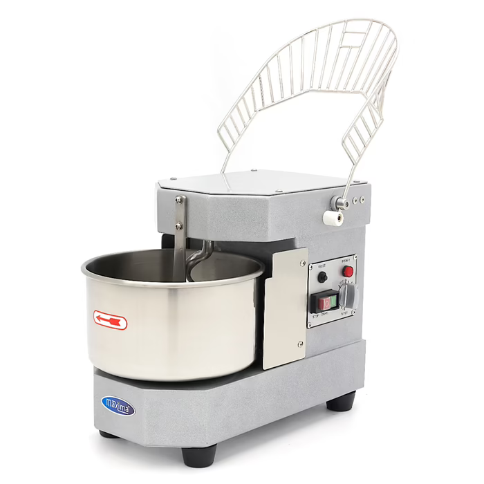 MAXIMA Gastro Teigmischer - 8 l - 4,5 kg Teig - Silber
