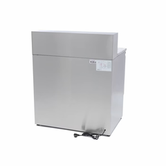 MAXIMA Gastro Pizzakühltisch - 90 cm - 2 Türen - Passt 5 x 1/6 GN - inkl. Edelstahlabdeckung – Vorschau 6