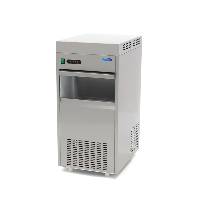 MAXIMA Gastro Eiswürfelmaschine - 85 kg/Tag - Zerkleinert/Flocken - Luftgekühlt