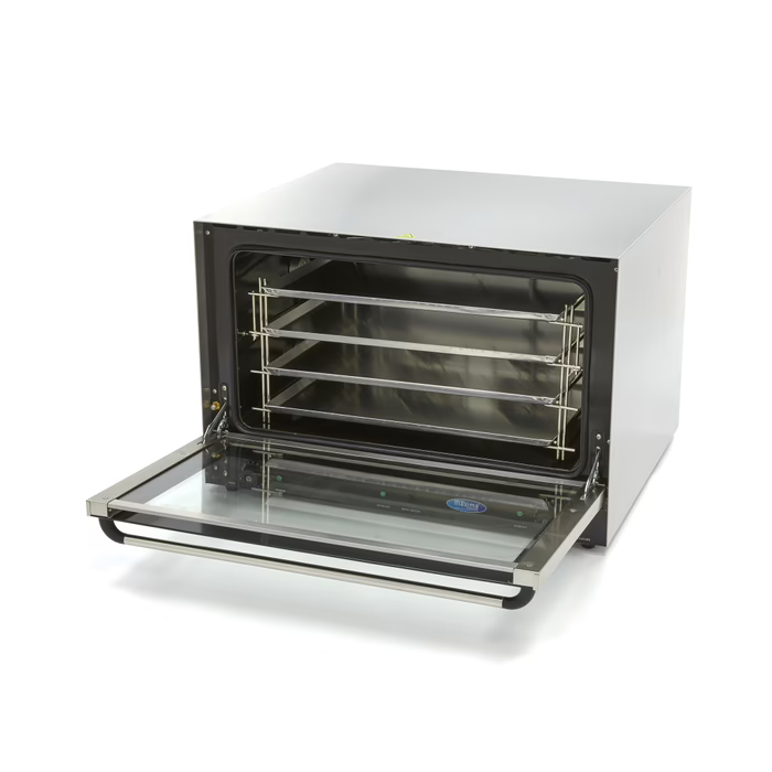 MAXIMA Gastro Konvektionsofen - Dampf - Passt 4 Tabletts (60 x 40 cm) - Eingebauter Timer