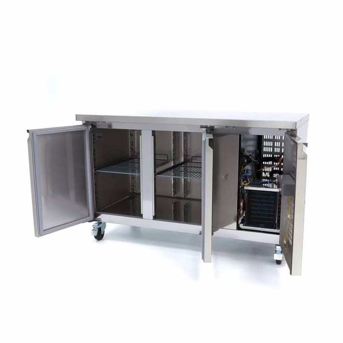MAXIMA Gastro Kühltisch - 314 l - 136 cm - 2 Tür