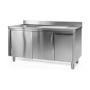Spülschrank mit Abfallbehälter, 1 Becken rechts, Bautiefe 600 mm | 1200x600x850 mm