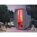 Fjordholz Barrel Combi-Sauna Model Luxe Micro Combi