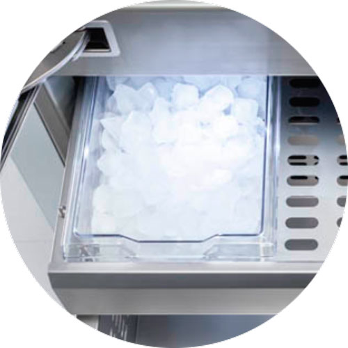 Fhiaba Side by Side Gefrierschrank X-Pro XS900FZ, 90 cm, Edelstahl