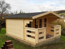 Butenas Gartenhaus ENZIAN - Typ S8