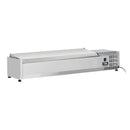 Casselin Tischsalattheke mit deckel 6 x GN 1/4
