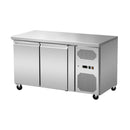 TIEFKÜHLTISCH  MIT ROLLEN 2 MODULE     B x T x H   1.360 x 700 x 860 mm  |  260 L