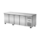 TIEFKÜHLTISCH  MIT ROLLEN 4 MODULE     B x T x H   2.230 x 700 x 860 mm  |  550 L