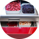 Fhiaba Side by Side Kühlschrank X-Pro XS750FR, 75 cm, Edelstahl