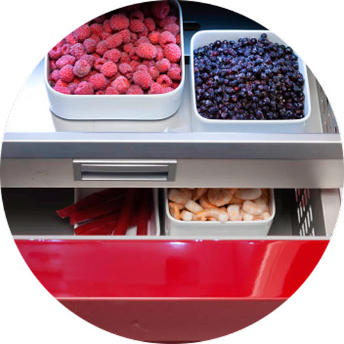 Fhiaba Side by Side Kühlschrank X-Pro XS750FR, 75 cm, Edelstahl