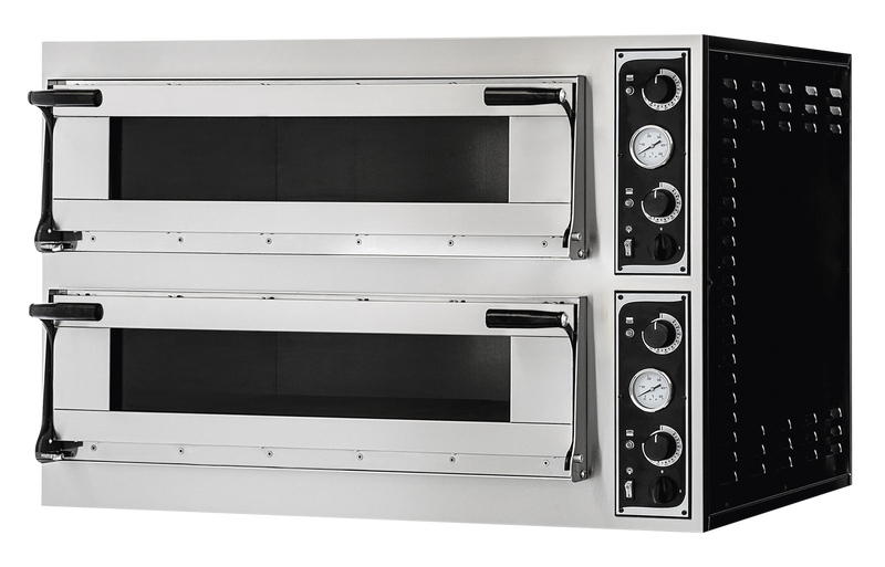 Four à pizza Prismafood Virtuoso66 - 2 chambres - pour 12 pizzas à 35 cm