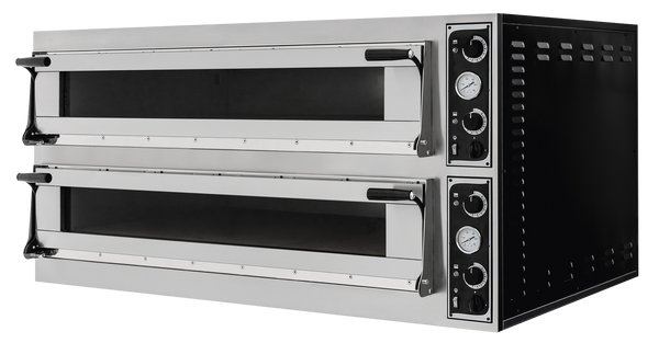 Four à pizza Prismafood Virtuoso66 WIDE - 2 chambres - pour 12 pizzas à 35 cm