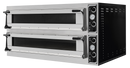 Prismafood pizza oven Virtuoso99 - 2 chambers - for 18 pizzas of 35 cm each