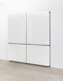 General Electric IO Mabe Big Door Kühlschrank 2ICO19JSPF 3WM, 168 cm, 1054 Liter Türen Matt weiß RAL 9016 Einbau