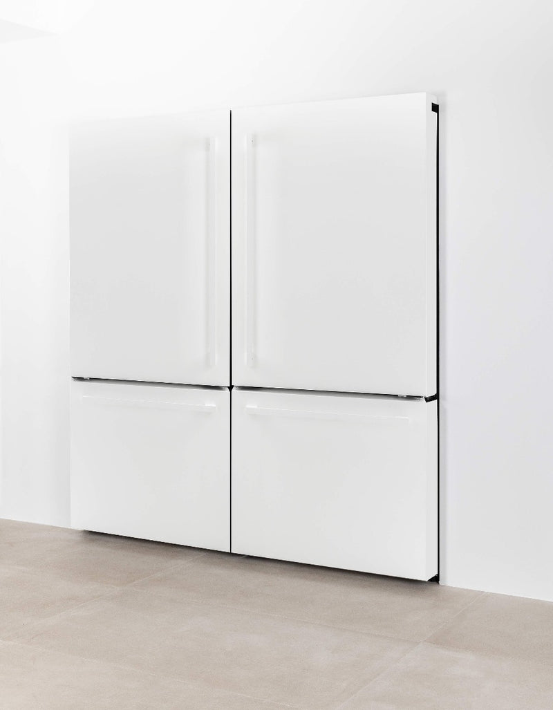 General Electric IO Mabe Big Door Kühlschrank 2ICO19JSPF 3WM, 168 cm, 1054 Liter Türen Matt weiß RAL 9016 Einbau