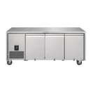 Polar Serie U Premium dreitürige Gefriertheke 420L