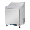 Polar Serie U Premium Einzeltür Mega Top Prep Thekenkühlschrank 154 Liter