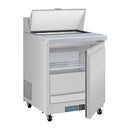 Polar Serie U Premium Einzeltür Mega Top Prep Thekenkühlschrank 154 Liter