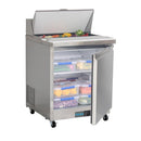 Polar Serie U Premium Einzeltür Mega Top Prep Thekenkühlschrank 154 Liter