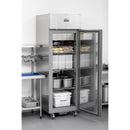 Energieeffizienter, eintüriger Gefrierschrank der Serie U von Polar, 700 l