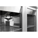Polar Serie U, energieeffizienter Standkühlschrank mit Doppeltür, 1400 l