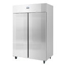 Polar Serie U, energieeffizienter Standkühlschrank mit Doppeltür, 1400 l