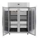 Polar Serie U, energieeffizienter Standkühlschrank mit Doppeltür, 1400 l