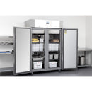 Polar Serie U Energieeffizienter Doppeltür-Gefrierschrank 1400L