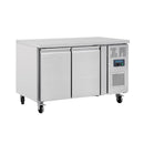Polar Serie U Kühltisch mit Doppeltür 282L