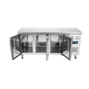 Polar Serie U Kühltisch mit drei Türen 417Ltr