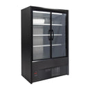 Zoin Cervinho Multideck Display Schwarz mit Schwenktüren 1000mm
