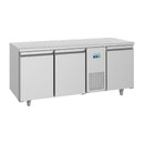 Polar Serie U Energieeffizienter 3-Türiger Kühltheken-Gefrierschrank 474L