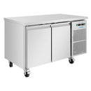 Polar Serie U Doppeltüriger Untertheken-Kühl-/Gefrierschrank 124L