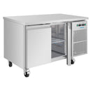 Polar Serie U Doppeltüriger Untertheken-Kühl-/Gefrierschrank 124L