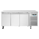Polar Serie U Drei-Türiger Theken-Kühl-/Gefrierschrank 314L