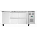 Polar Serie U Thekenkühlgerät 4 Schubladen & 1 Tür