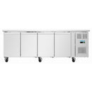 Polar Serie U Vier-Türiger Slimline Thekenkühlschrank