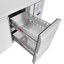 Polar Serie U 1 Tür & 2 Schubladen Theken Kühlschrank