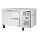 Polar Serie U 1 Tür & 2 Schubladen Theken Kühlschrank