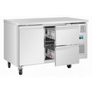 Polar Serie U 1 Tür & 2 Schubladen Theken Kühlschrank