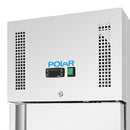 Polar Serie G Einzeltür Schmaler GN Schrank Kühlschrank
