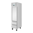 Polar Serie G Einzeltür & 2 Schubladen Slimline GN Schrankkühlschrank