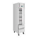 Polar Serie G Einzeltür & 2 Schubladen Slimline GN Schrankkühlschrank