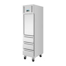 Polar Serie G Einzeltür & 3 Schubladen Slimline GN Schrankkühlschrank