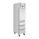 Polar Serie G Einzeltür & 3 Schubladen Slimline GN Schrankkühlschrank
