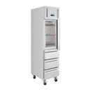 Polar Serie G Einzeltür & 3 Schubladen Slimline GN Schrankkühlschrank