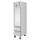 Polar Serie G GN-Tiefkühlschrank Slimline mit Einzeltür und 2 Schubladen 180L