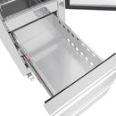 Polar Serie G GN-Tiefkühlschrank Slimline mit Einzeltür und 2 Schubladen 180L